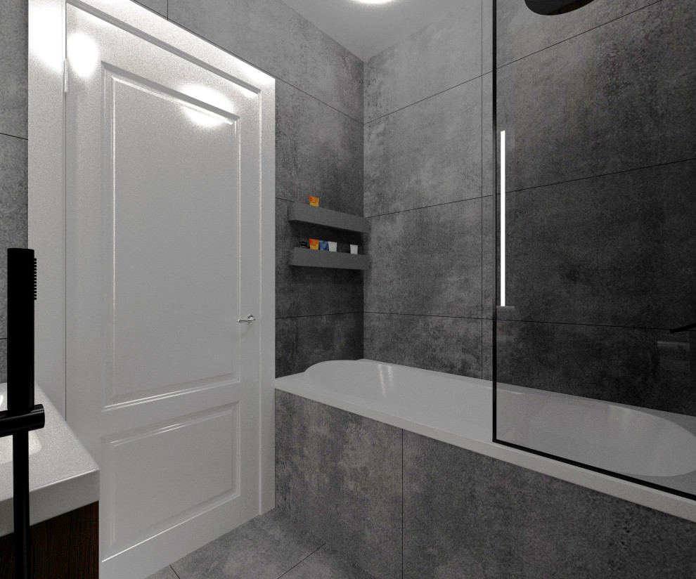 дизайн квартиры 42 кв.м ЖК Булгаковский парк