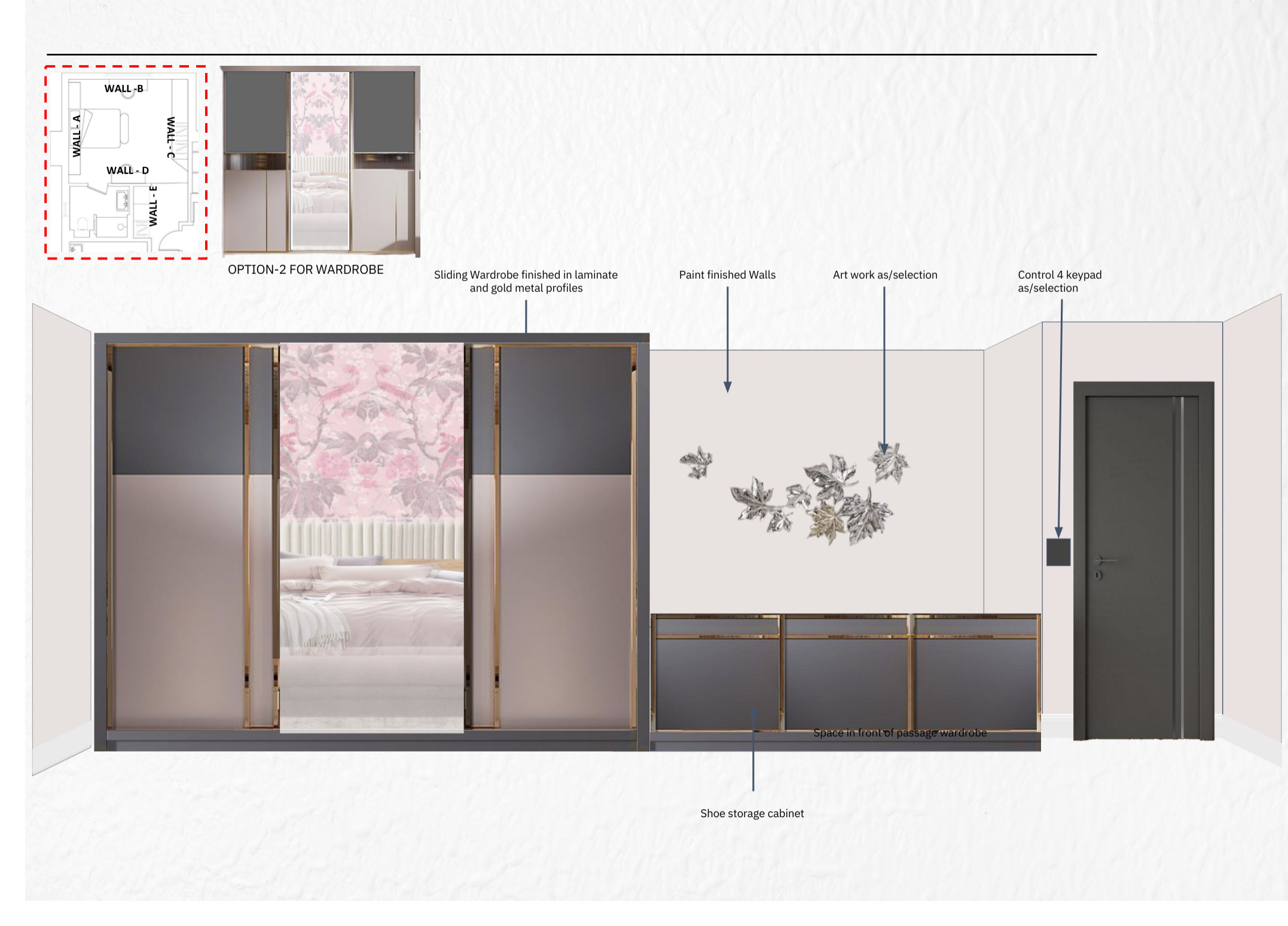 Modern Girls Bedroom Makeover in Tooting