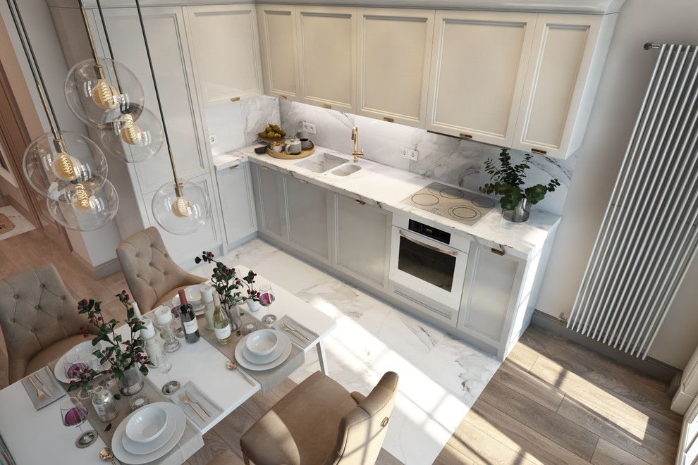 Белая кухня