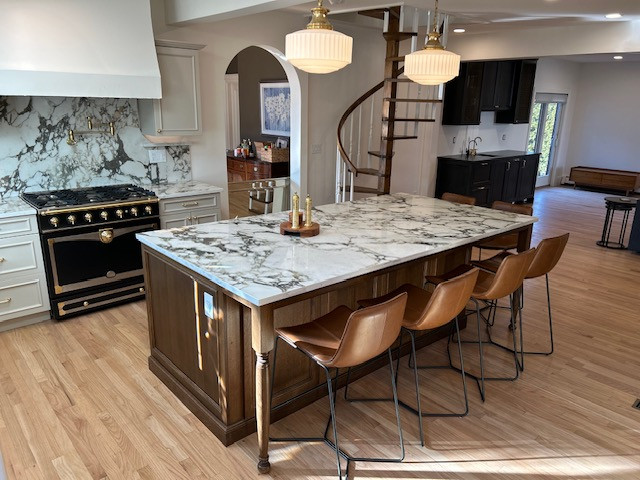 Kitchen photo in Boston