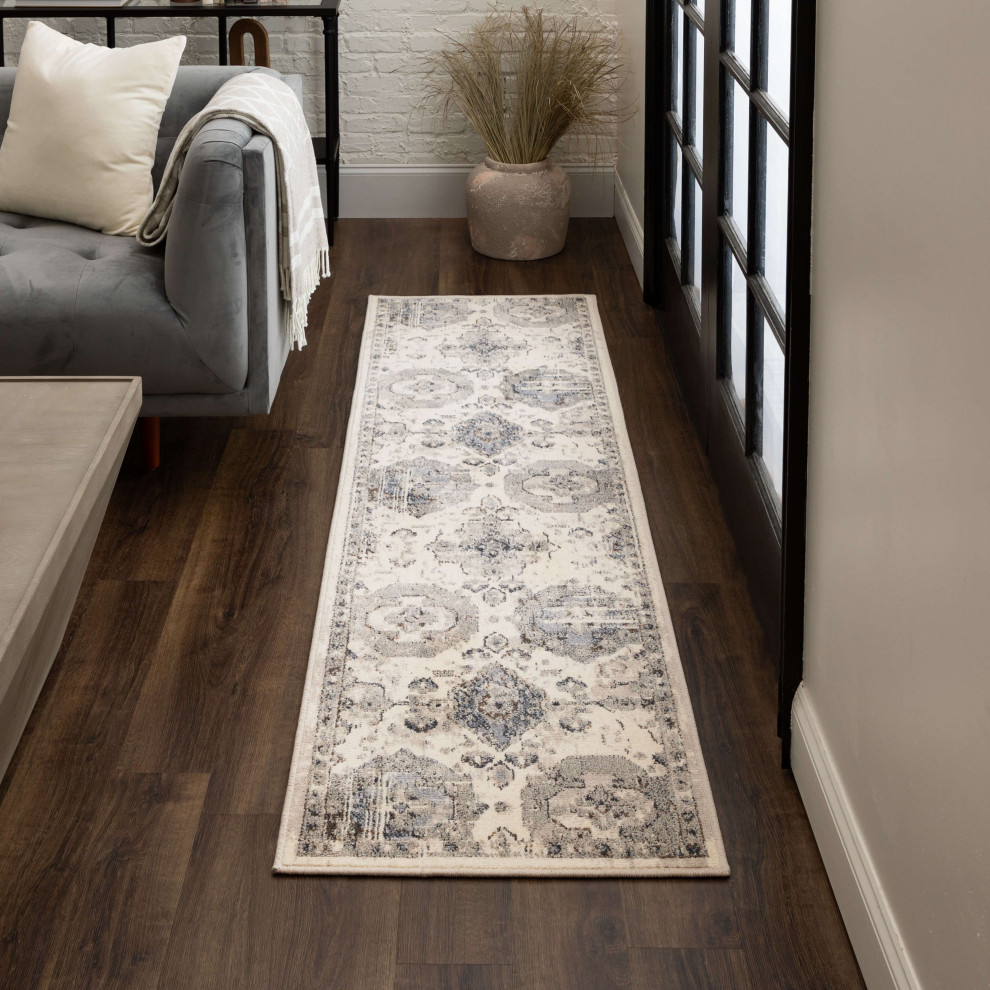 Mohawk Home Woven Aurora Area Rug, 2' 1" x 7' 6" Contemporary Hall