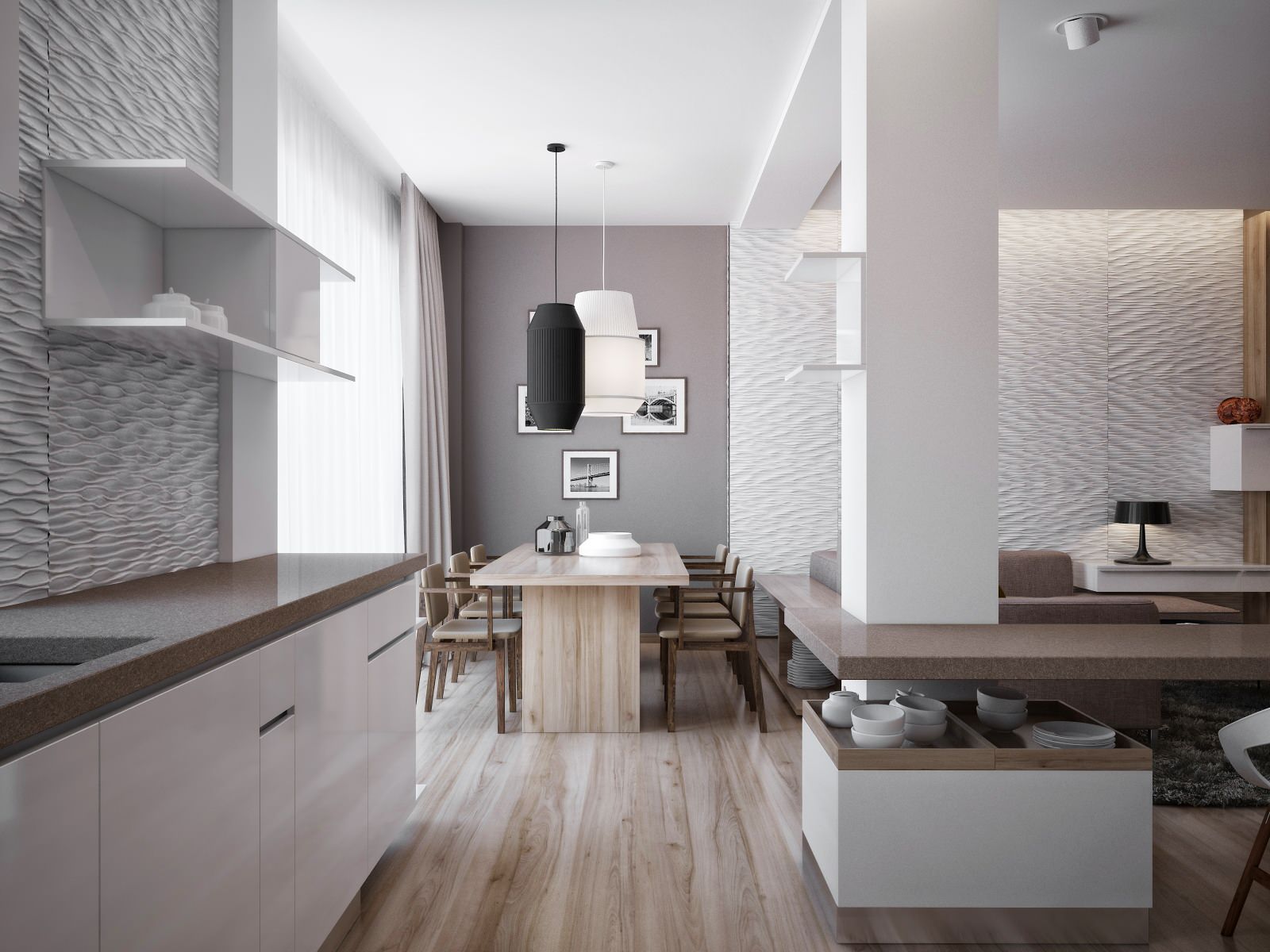 Минимализм для молодой пары