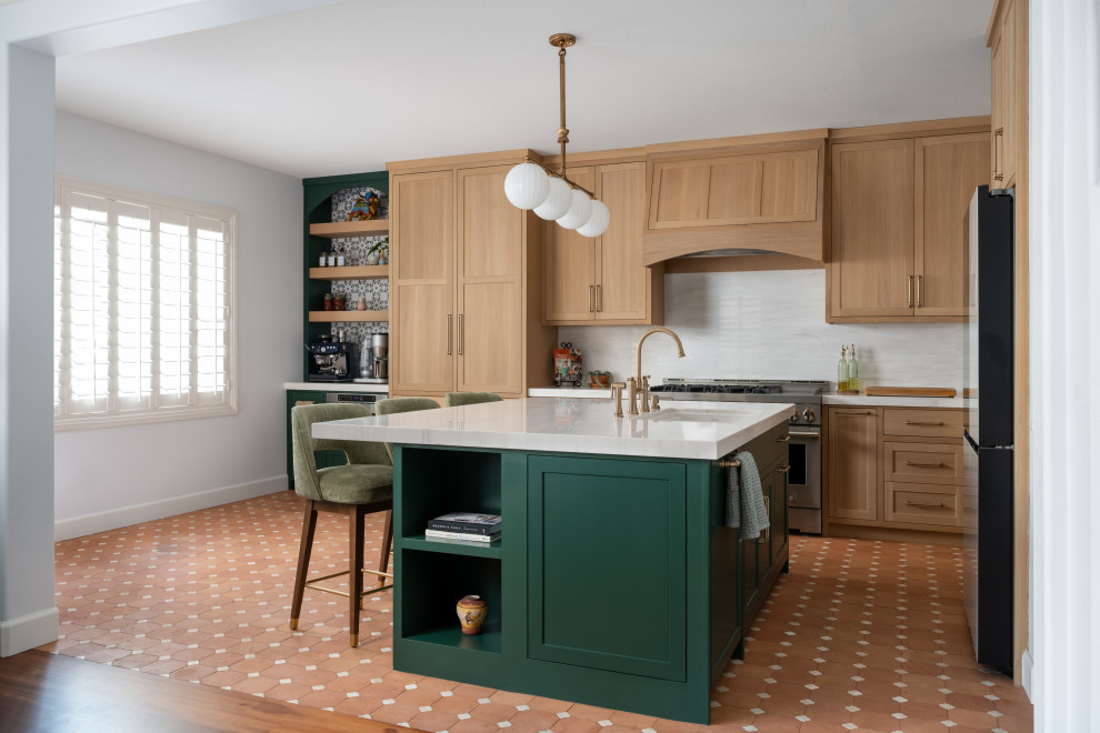 California Spanish-Inspired Kitchen