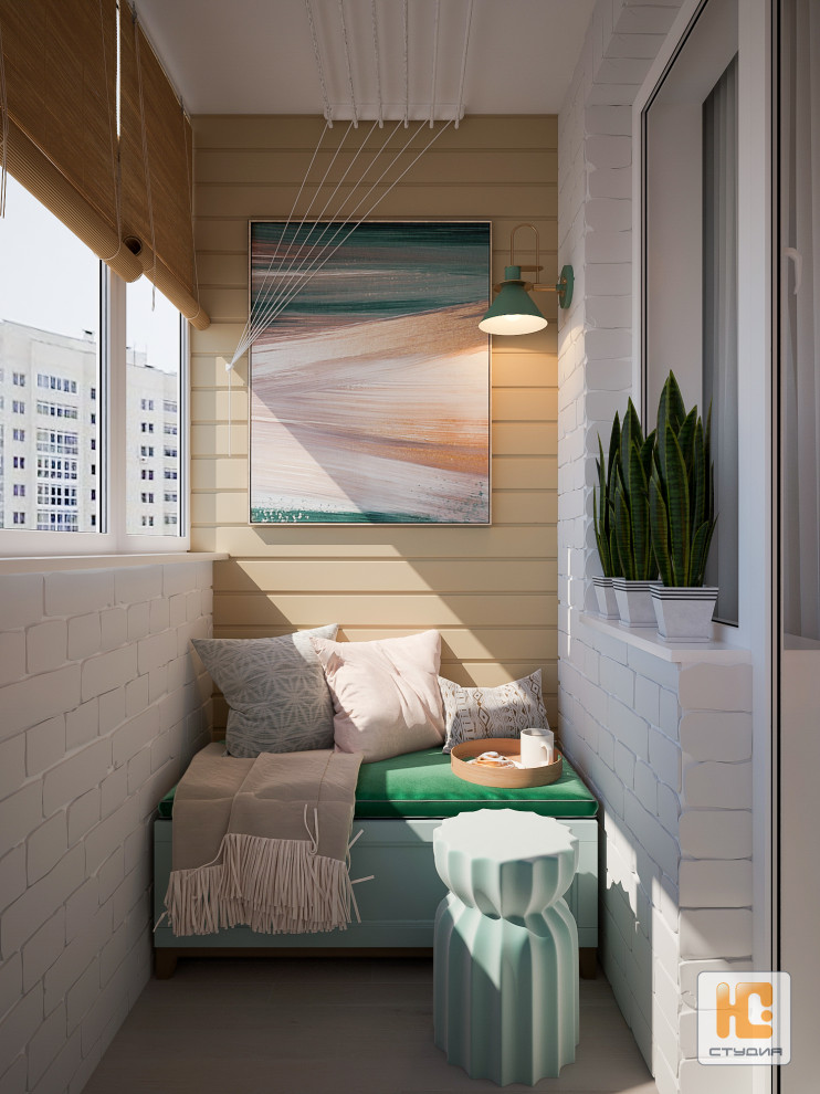 Дизайн-проект части квартиры (гостиная, спальня, балкон, детская)