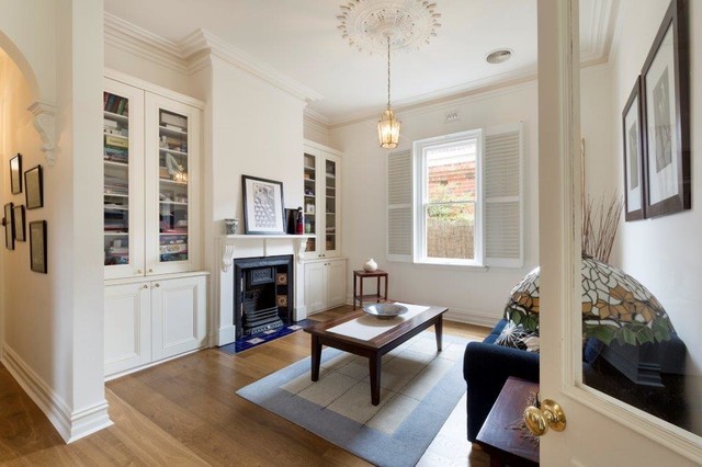 Glen Iris Project moderne-dagligstue