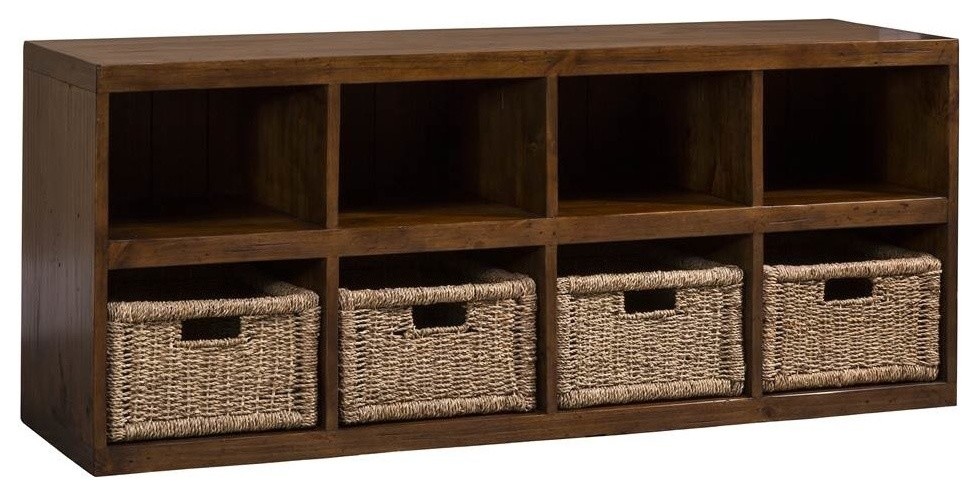 Hillsdale Tuscan Retreat 8 Cubby Shoe Rack in Oxford