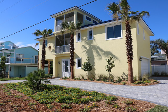 Beachside Homes exotisk-fasad
