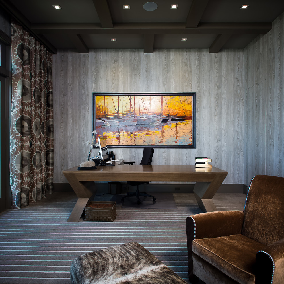 Timeless Transitional in Vero Beach, FL Transitional Home Office