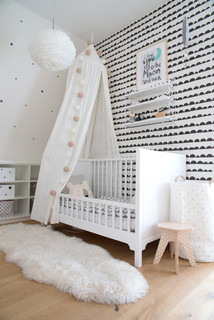 Skandinavisches Kinderzimmer In Black White Scandinavian Kids Hamburg By Whatleoloves Kinderzimmerdesign Houzz Nz