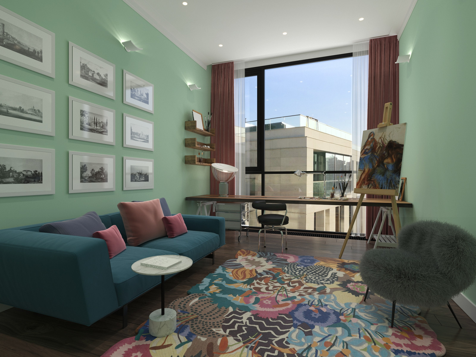 Модный интерьер | квартира с лифтом и террасой | 2021Модный Интерьер | Квартира