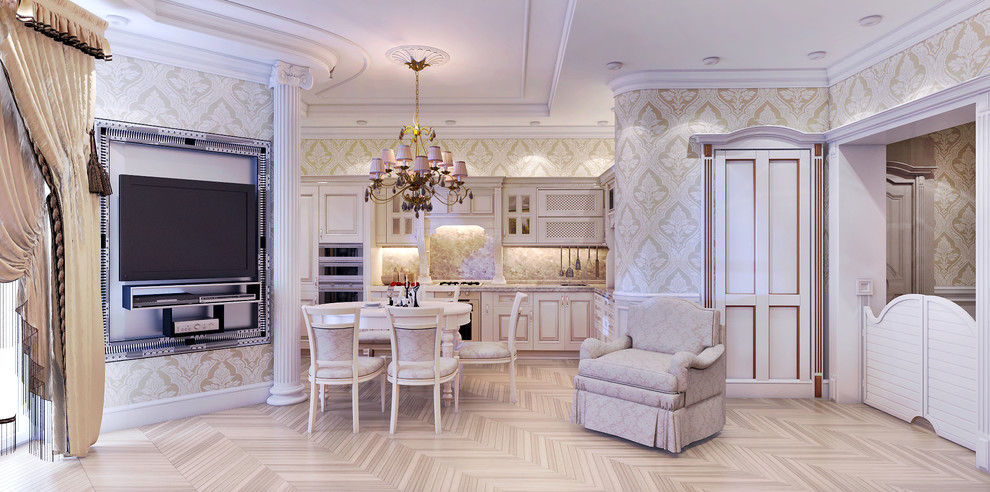 3х комнатная квартира в классическом стиле