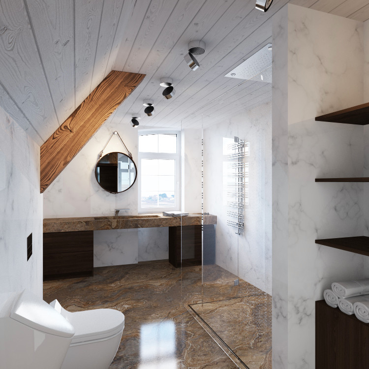 3D #МансардаНадГаражом