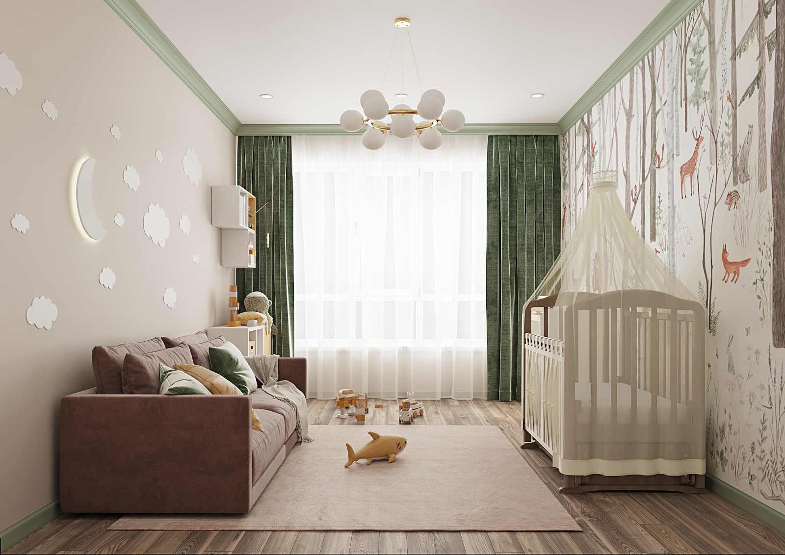 ЖК Клевер Парк 92м2