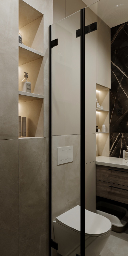 Интерьер квартиры в ЖК "Метрополия"