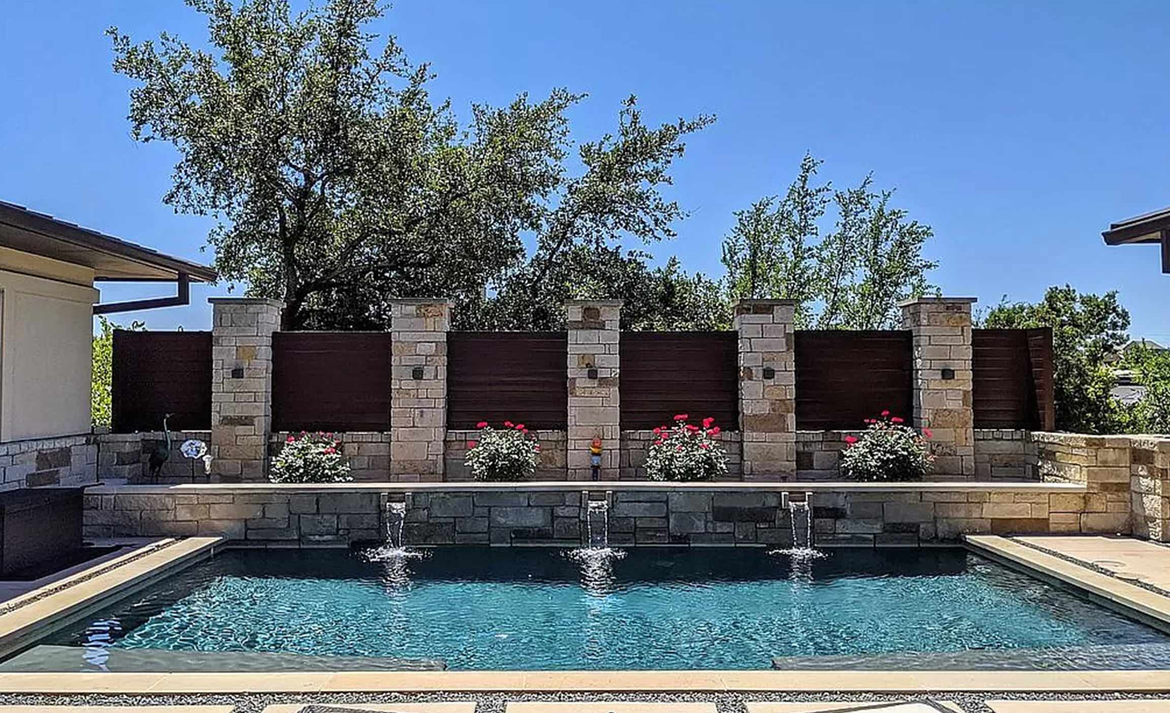 Hill Country Modern Prairie Courtyard House