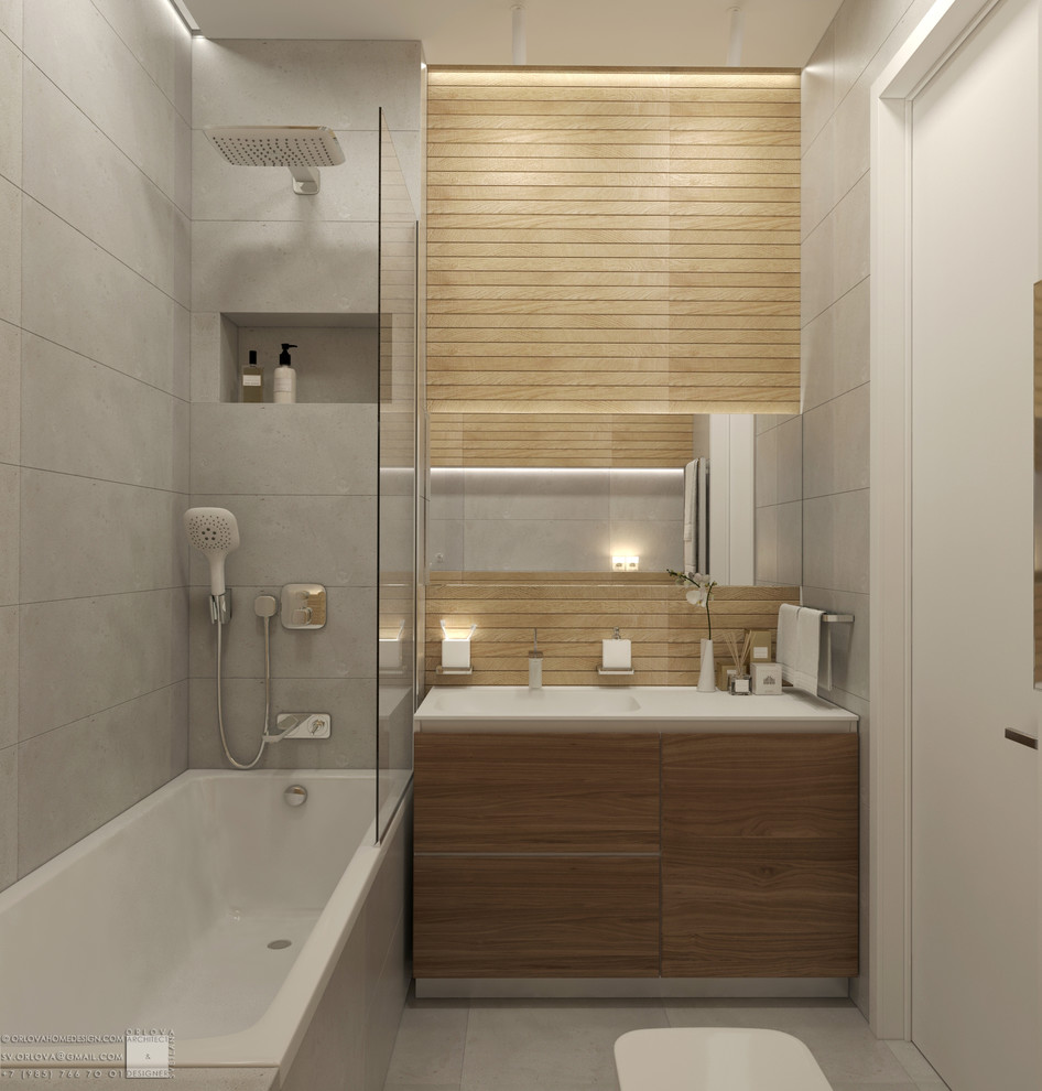 ДИЗАЙН-ПРОЕКТ КВАРТИРЫ В ОЛИМПИЙСКОЙ ДЕРЕВНЕ 55 м²