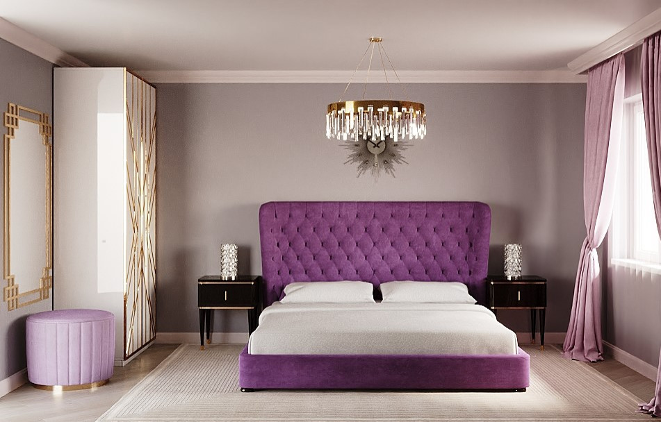 Спальня в Арт-деко