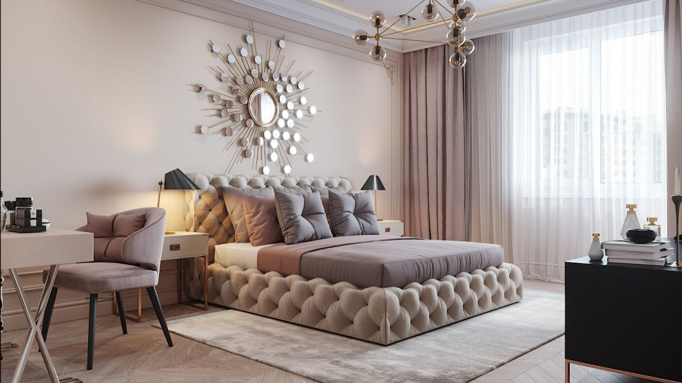 Современный интерьер в ЖК ''Сердце Столицы''