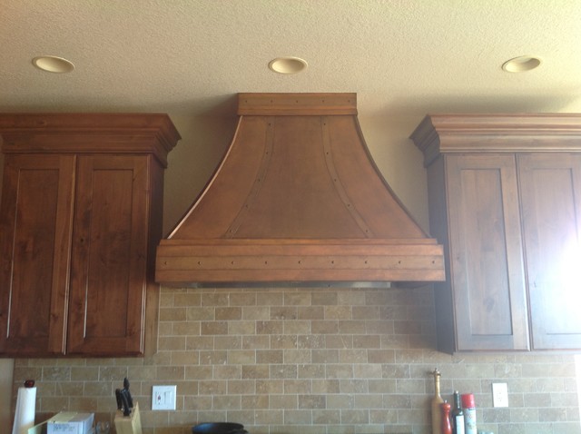 Custom Faux Copper Range Hood Transitional Denver By Custom Faux Copper Range Hood