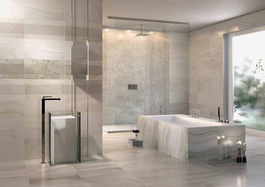 Bathroom - transitional bathroom idea in New York