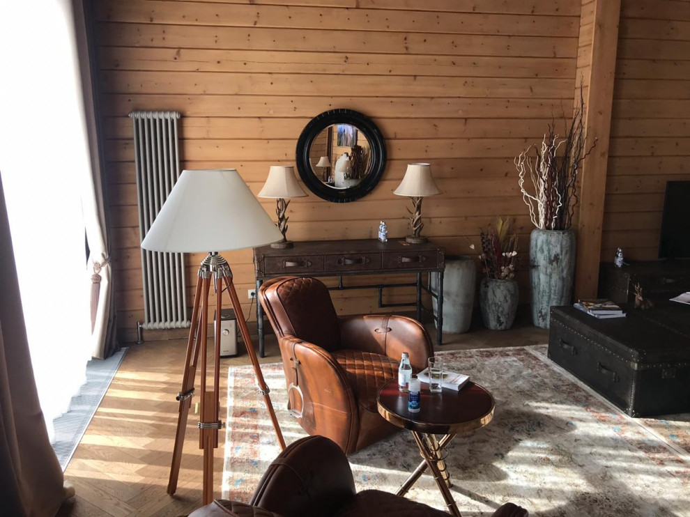 Дома из бруса и интерьеры