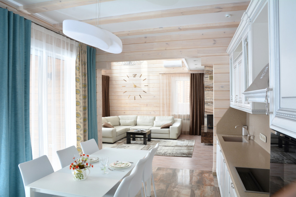 Планировка и дизайн интерьера двухэтажного дома