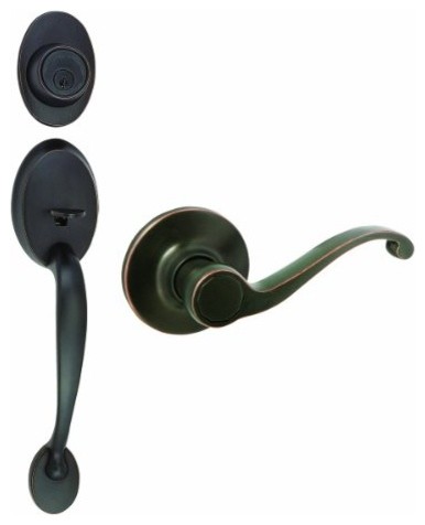 Coventry 2-Way Latch Handle Set with Entry Door Handle, Keyway and ... Coventry 2-Way Latch Handle Set with Entry Door Handle, Keyway and ...
