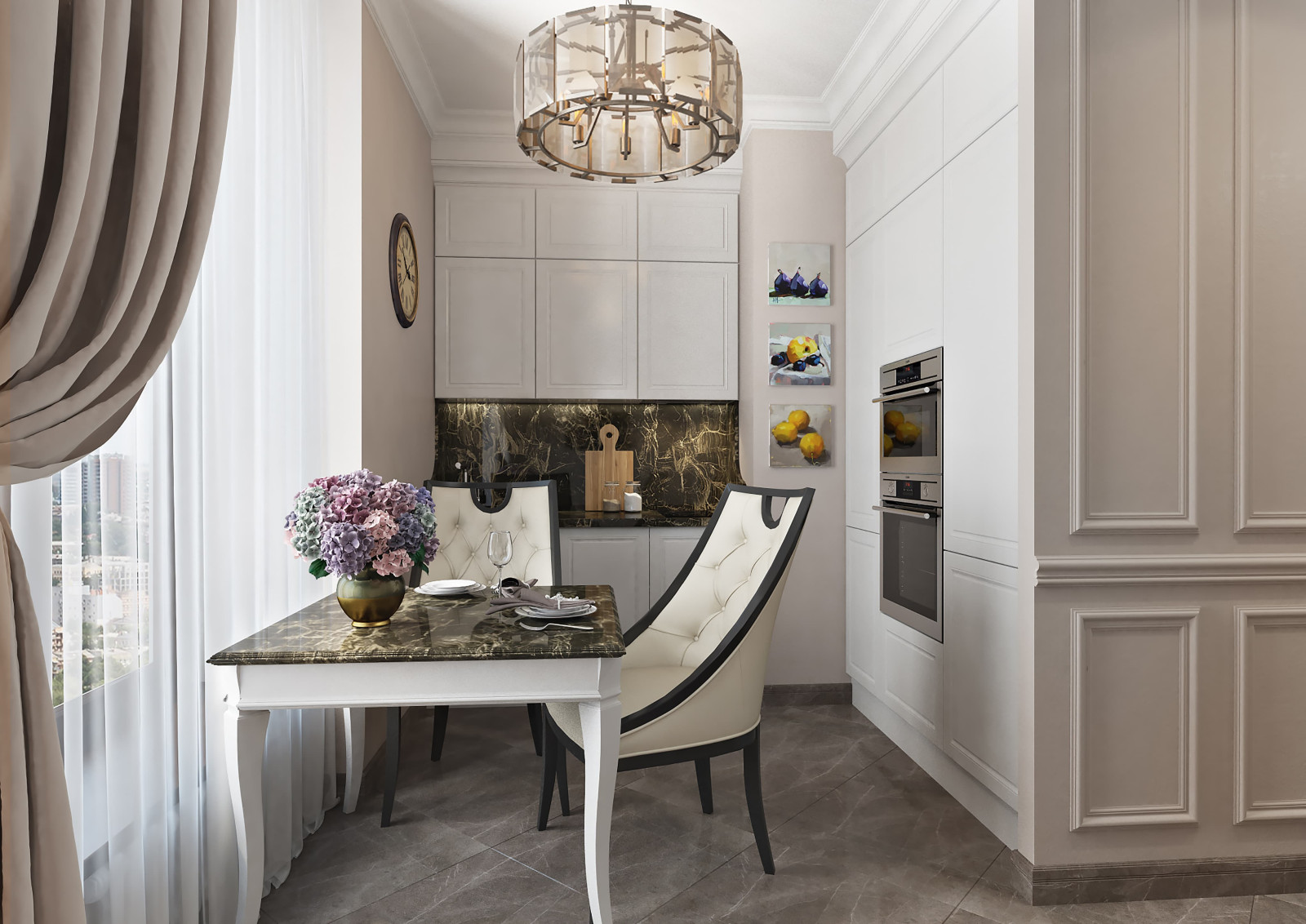 Дизайн и ремонт квартиры в ЖК «Вандер Парк» — Назад в будущее