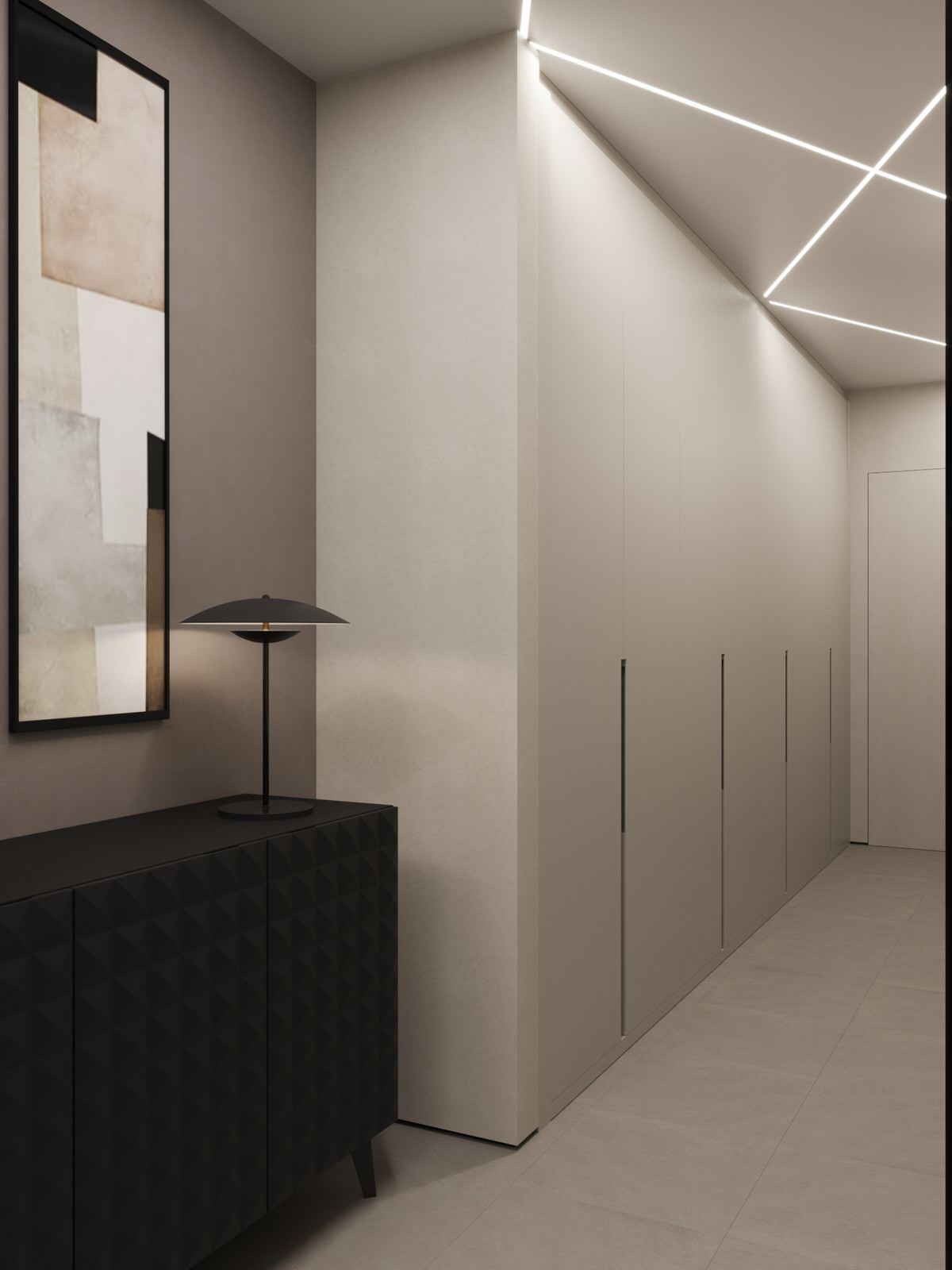 Проект квартиры 76 кв.м., ЖК Калининский 3