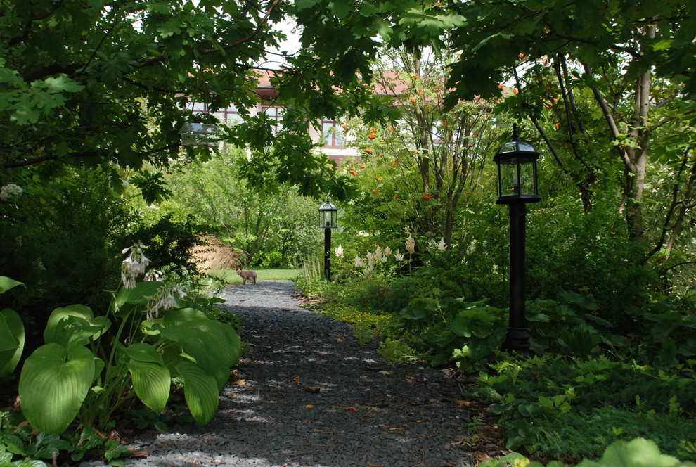 Современный сад в КП "Променад"