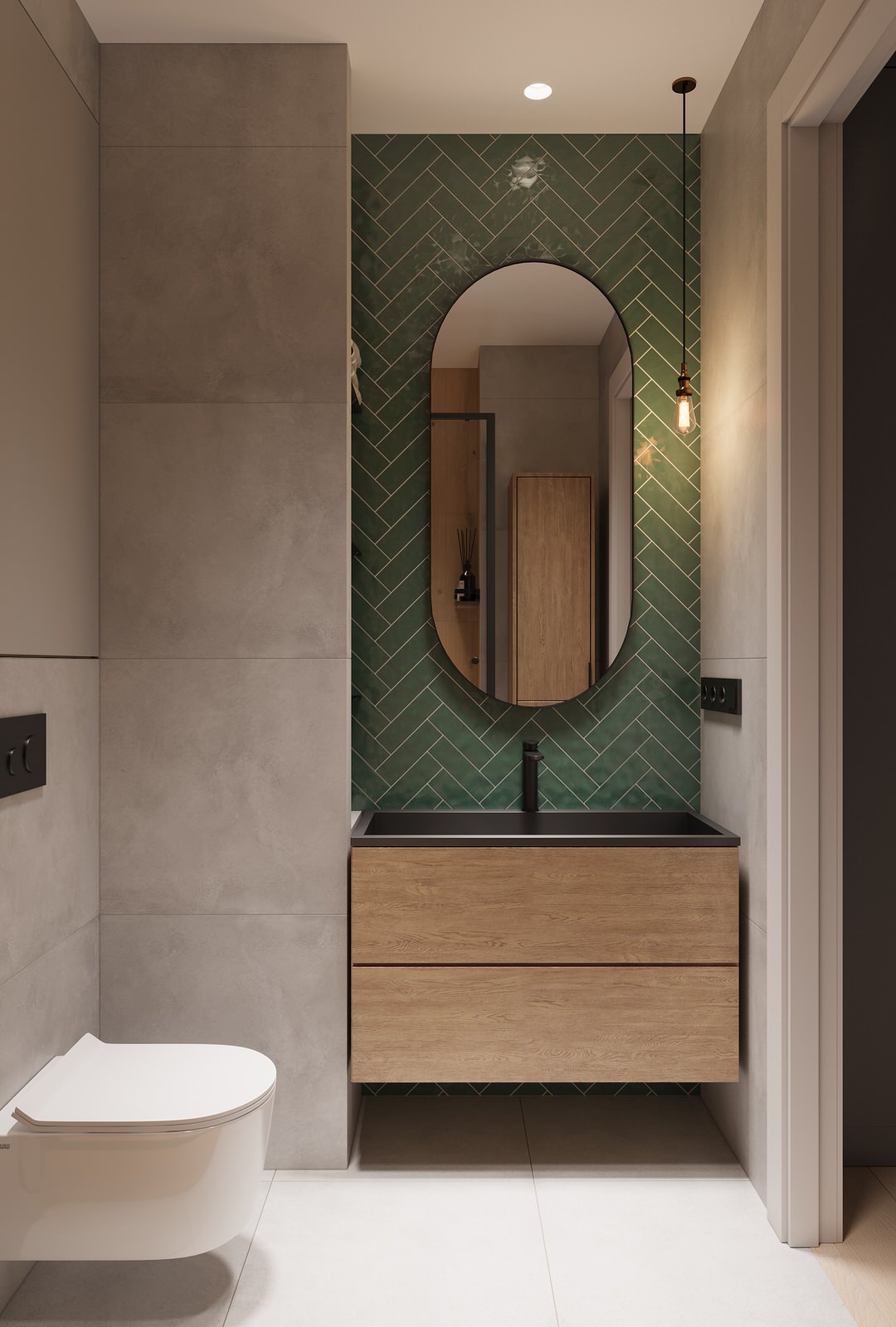 Дизайн-проект квартиры 60 кв.м в  стиле Петербургский Лофт