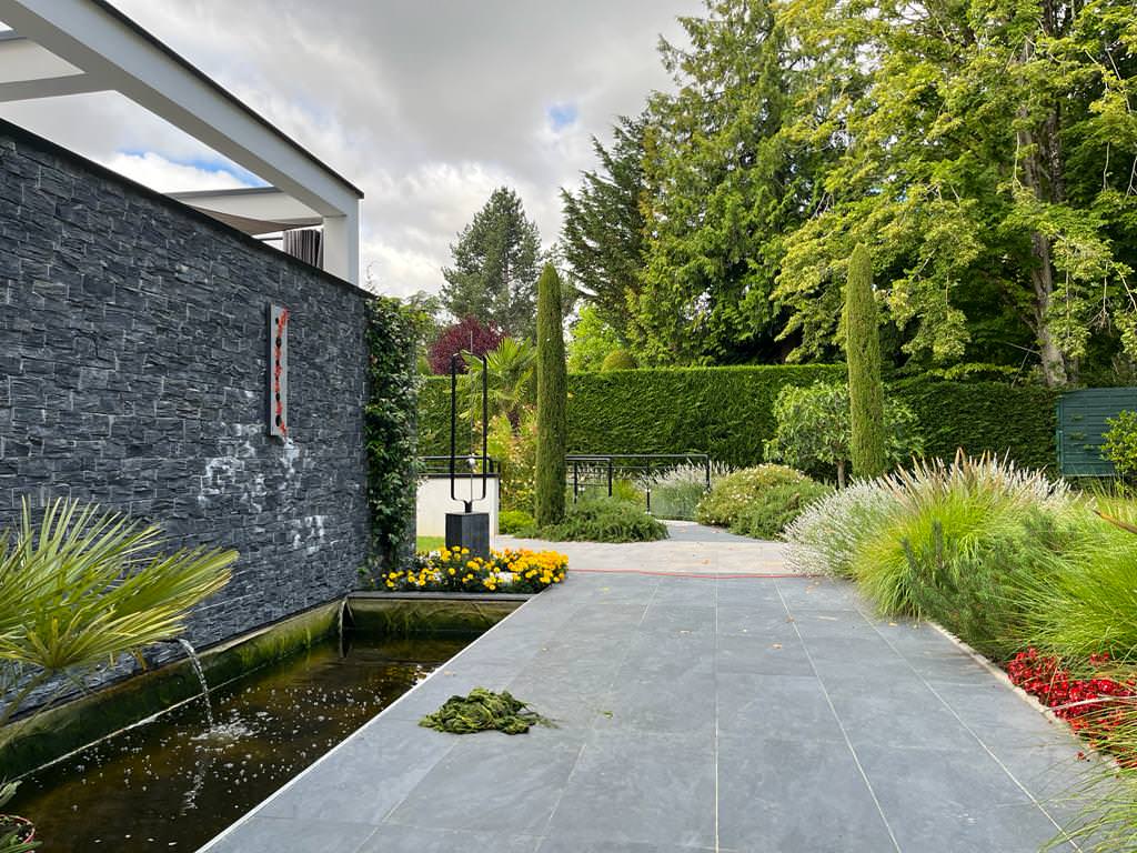 Jardin contemporain dans les Yvelines