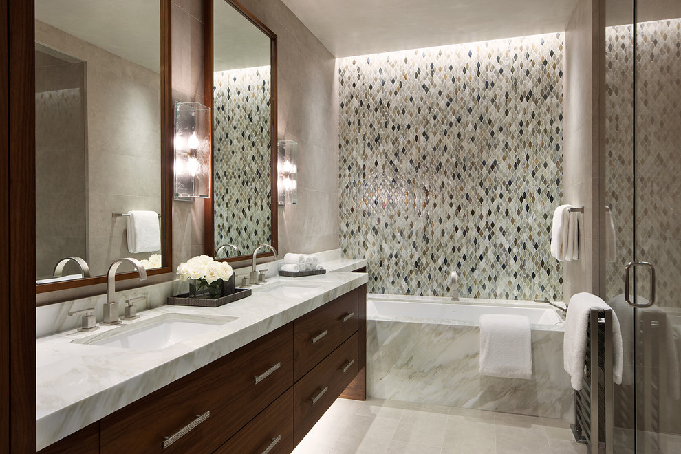 Design ideas for an expansive country bathroom in Denver.