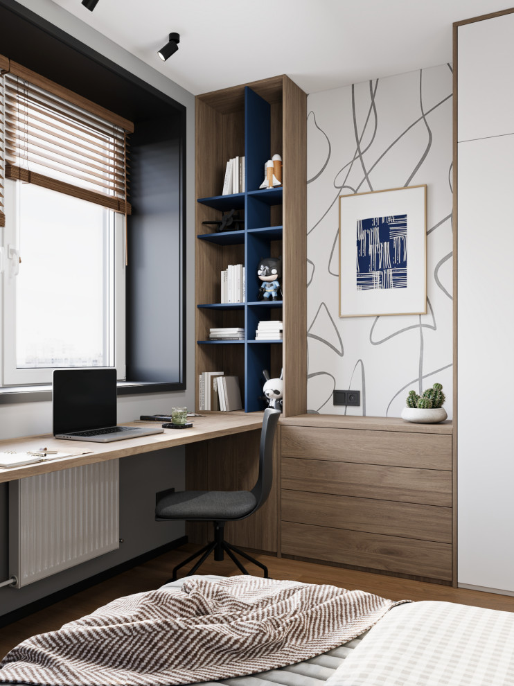 Яркая квартира для семьи с подростком