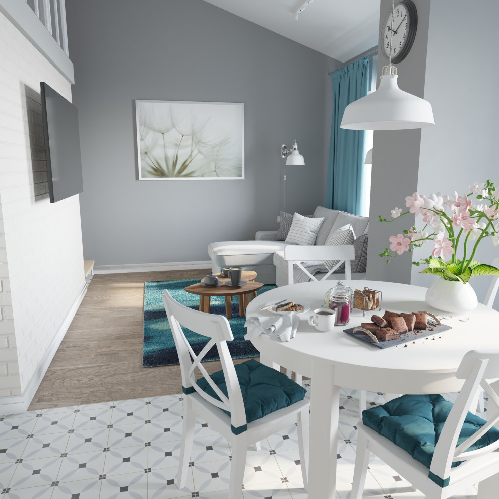 Типовой проект мансардной квартиры в ЖК"Театральный парк"