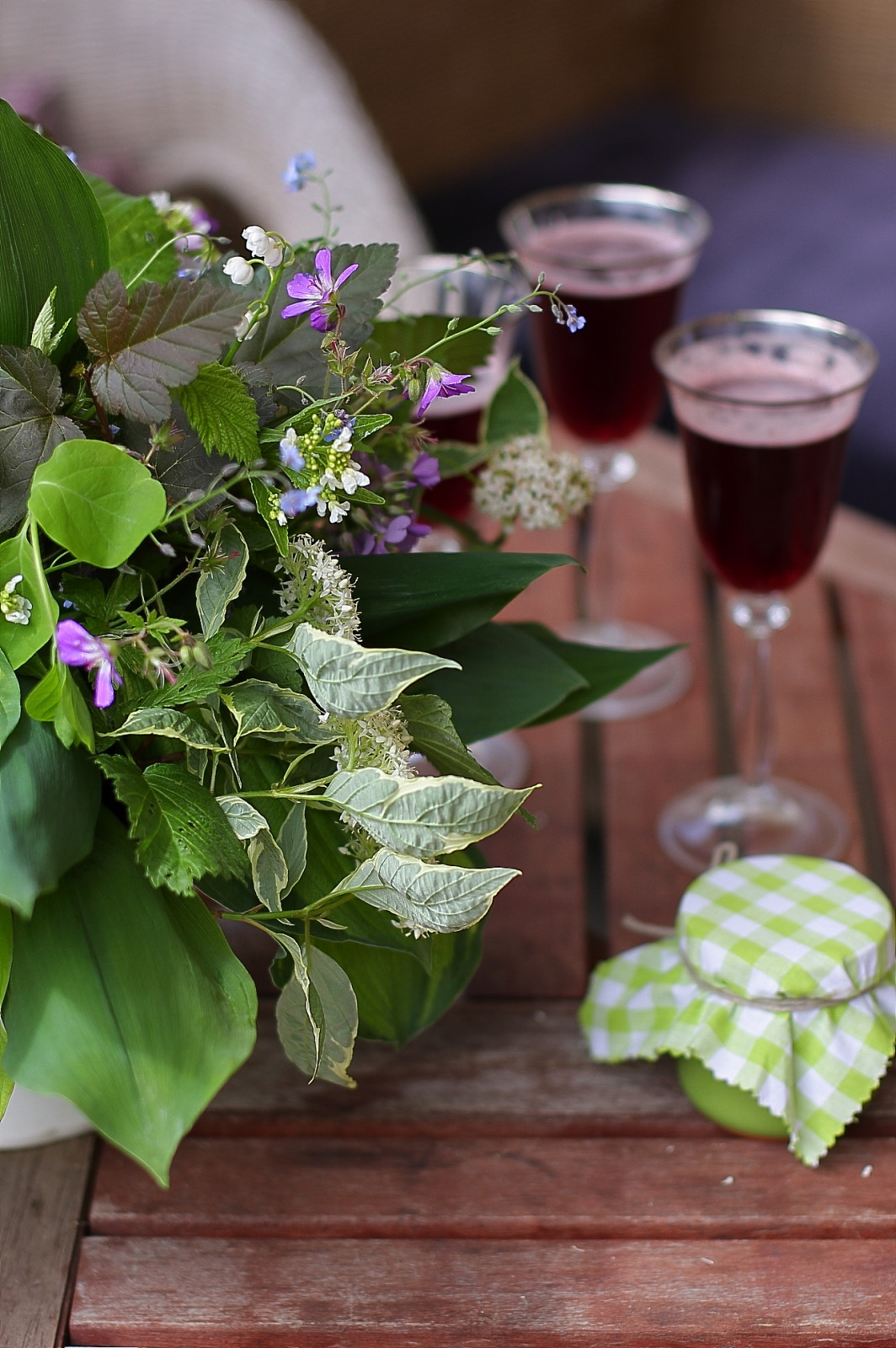 Садовые букеты