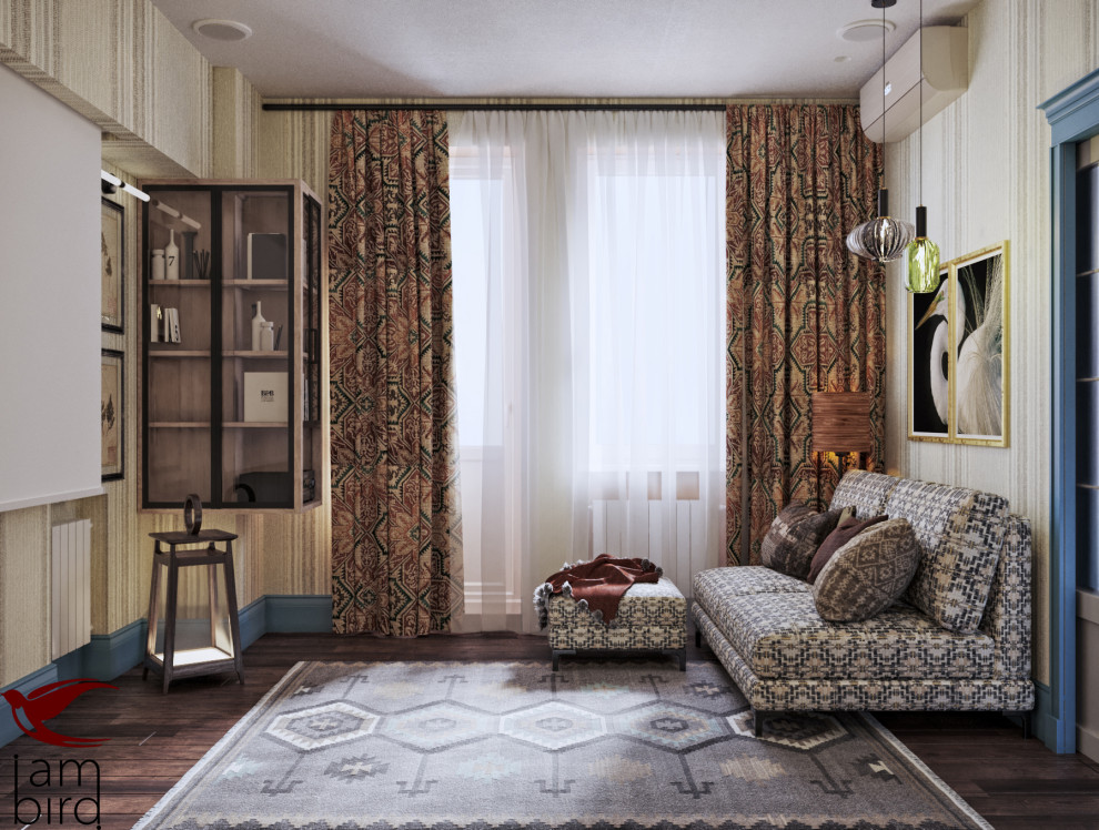 Бохо-Шик в историческом районе Москвы 80 кв.м