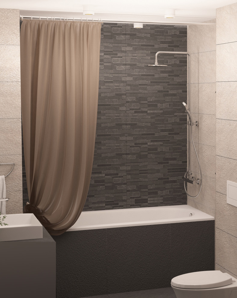 Строгий минимализм. Квартира-студия для молодого человека. Тюмень 2019г.