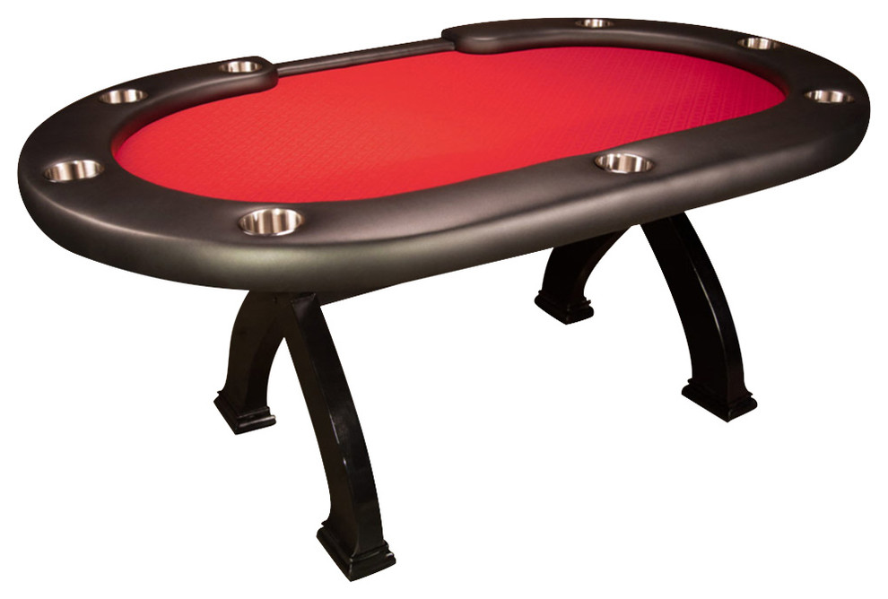 X2 Mini Poker and Dining Table Transitional Game Tables by BBO