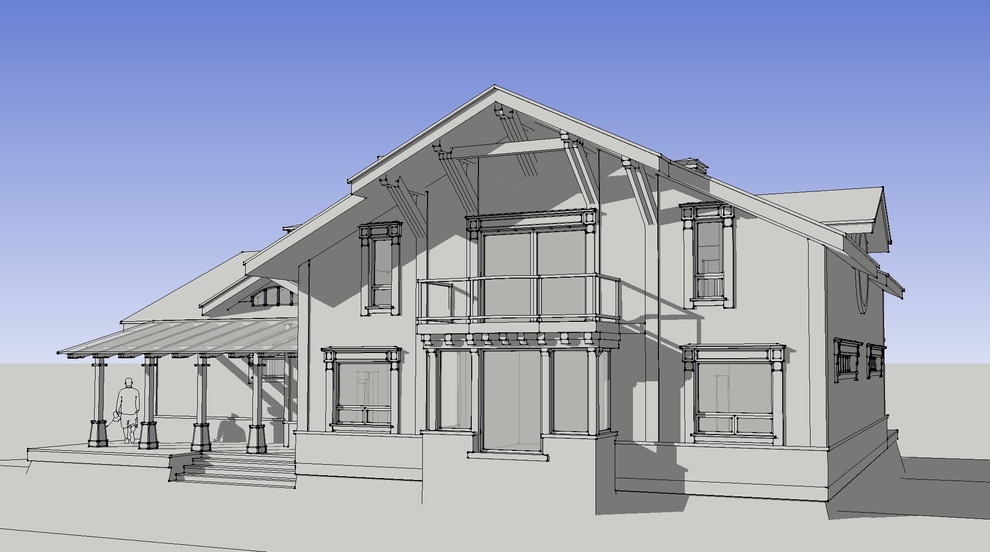 Каркасный дом в Подмосковье