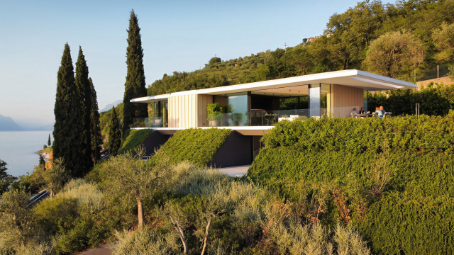 Villa Dellago moderne-facade
