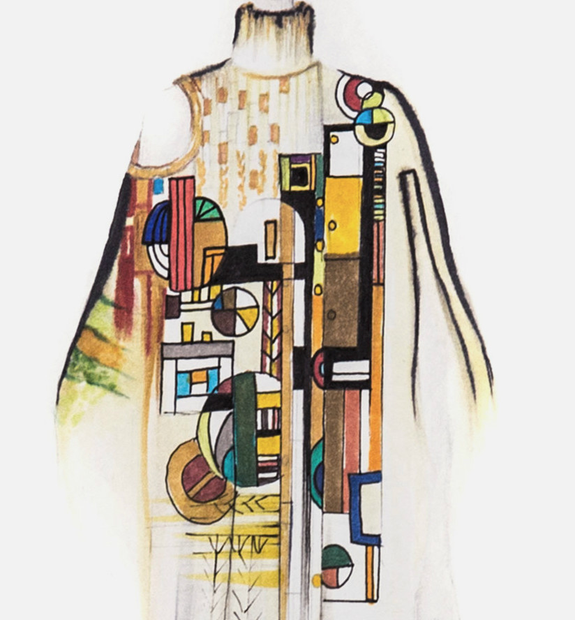 frank lloyd wright dress design Frank Lloyd Wright Inspires New Fashion Designers