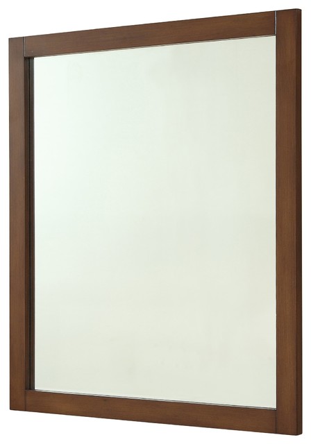 Elegant Decor Vm15032wh Americana Mirror White Transitional