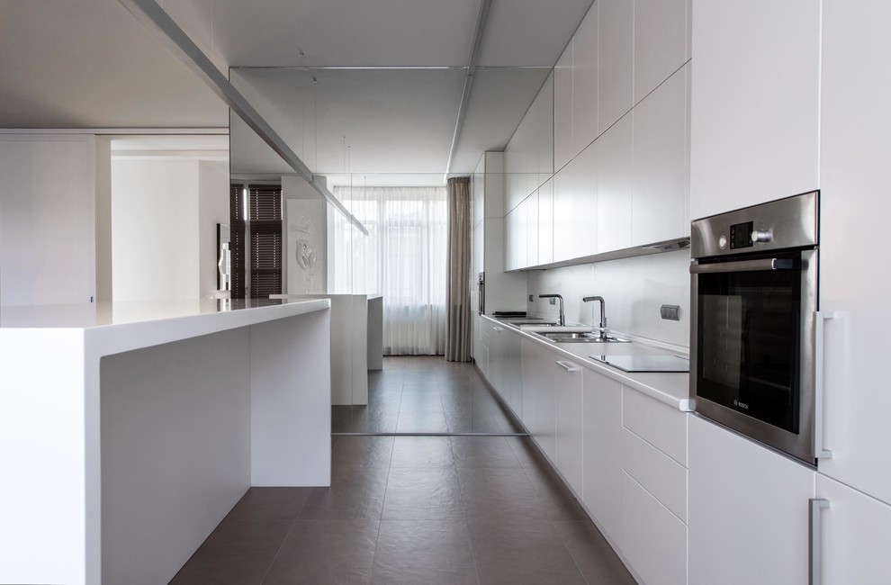 Интерьер квартиры в ЖК "Фурманный переулок, дом 8" 155 М2