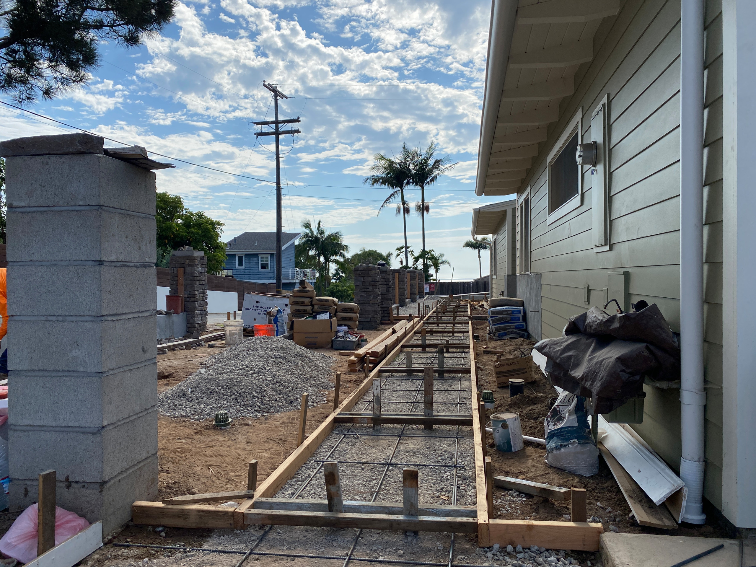 Forming For Concrete in Solana Beach