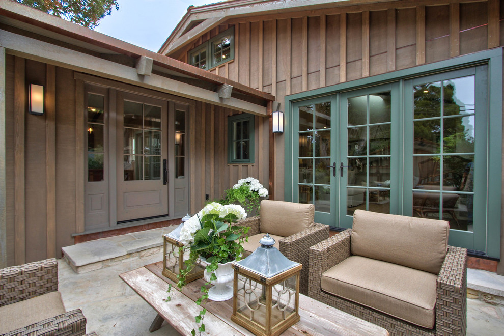 This is an example of a transitional patio in Other.