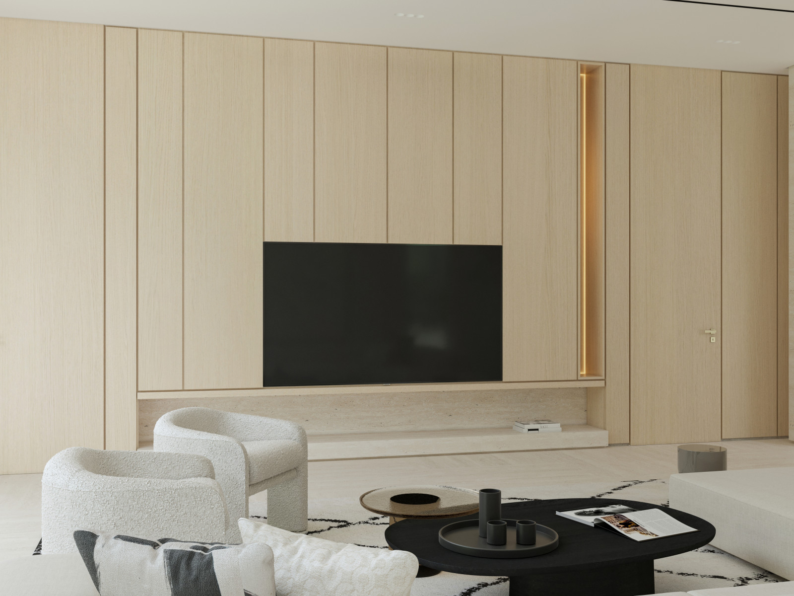 Дом с панорамными окнами.