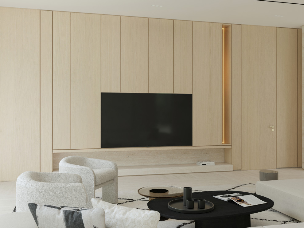 Дом с панорамными окнами.