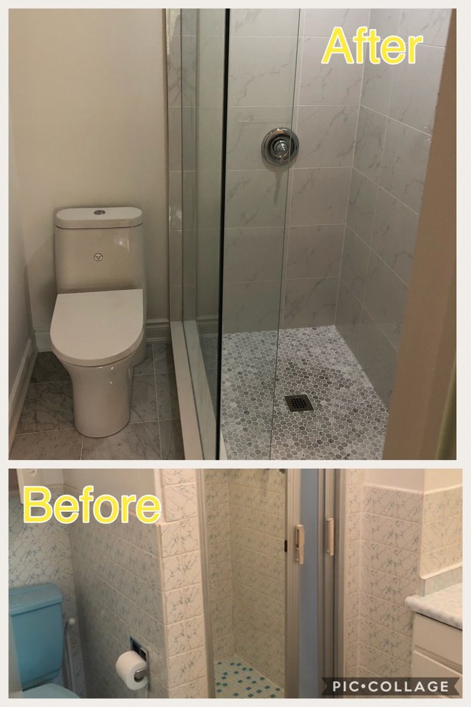 Before & After complete home remodeling with 18 ft long structural wall removal