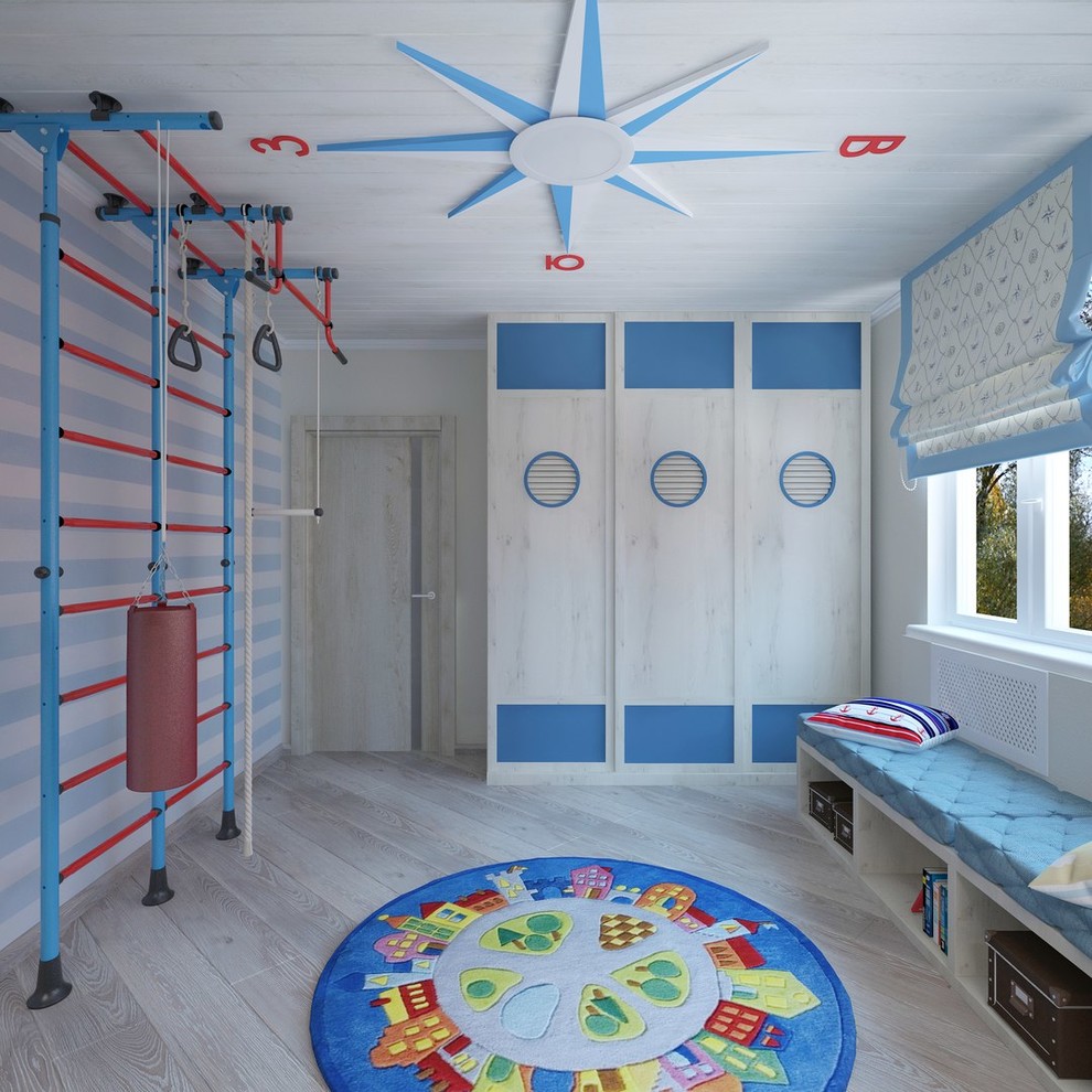 Детская комната в морском стиле